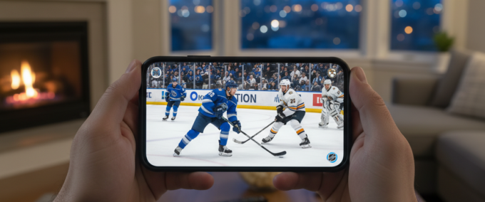Assista NHL grátis pelo celular