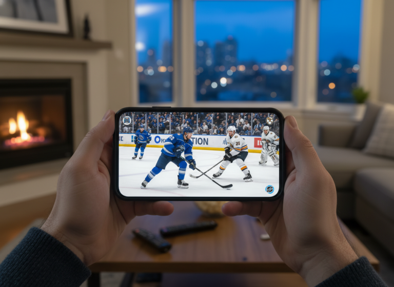 Assista NHL grátis pelo celular