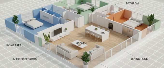 Planta de casa 3D grátis: Tutorial Completo
