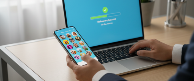 Recupere Fotos Excluídas do celular ou PC com esse app