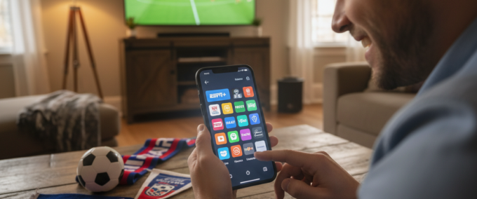 Apps para Ver Futebol Grátis no Android e iPhone e Como Usar